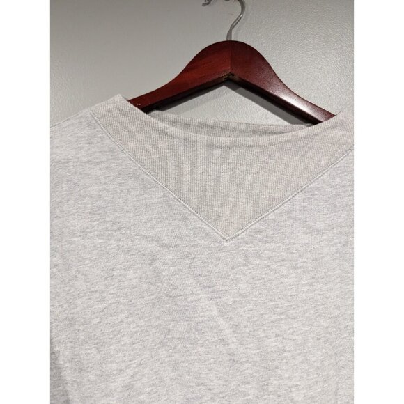 Postmark Anthropologie Gray Cropped Boxy Sweatshirt Casual Women's Size Small - Picture 15 of 15